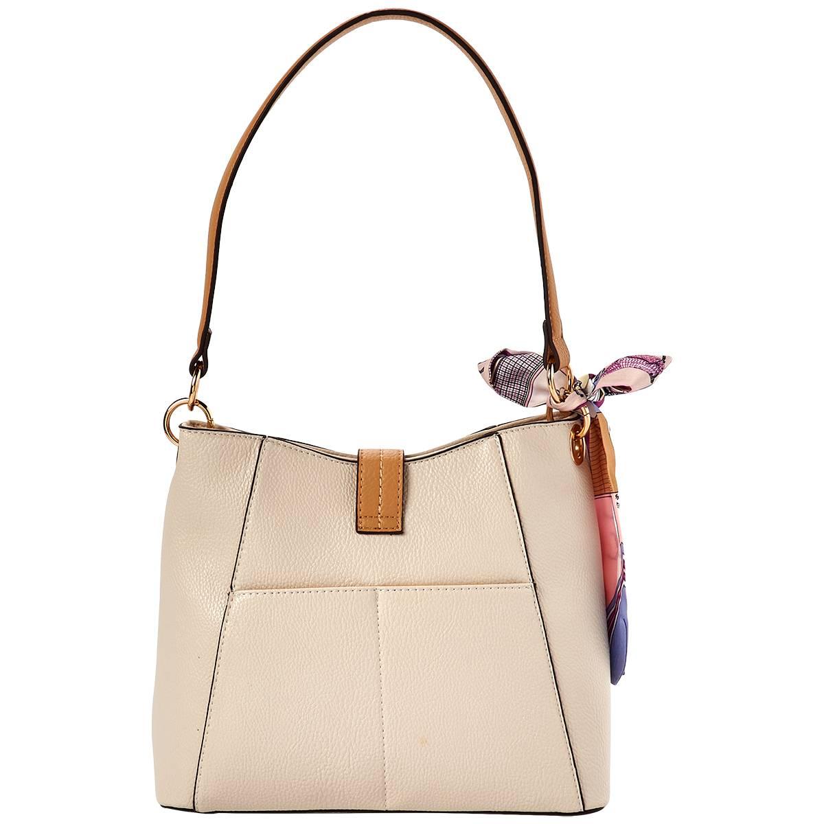 DS Fashion Solid Hobo with Cowboy/Horse Detail &amp; Scarf