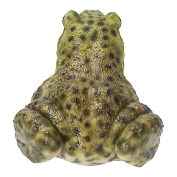 Hi-Line Gift American Bullfrog Garden Statue