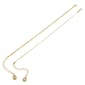 Steve Madden Delicate Gold-Tone Chain Duo Anklet Set - image 3