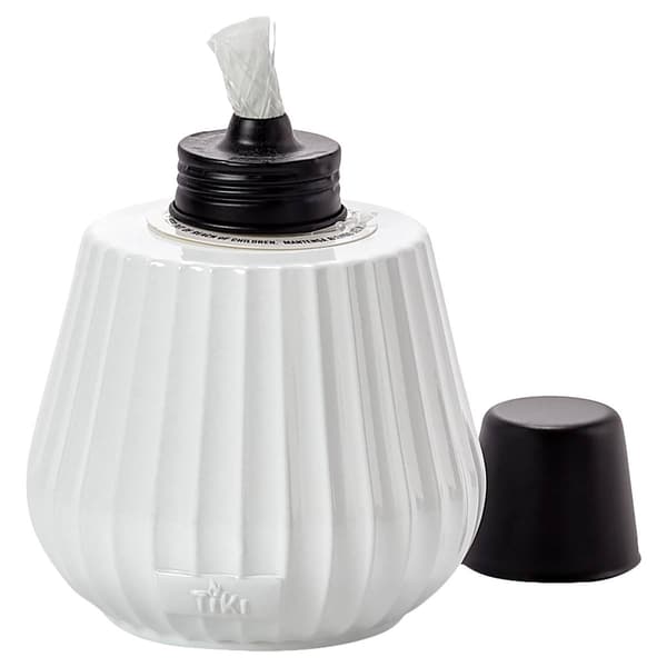 TIKI Fluted Glass Table Torch - image 