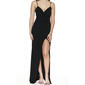 Juniors Emerald Sundae Starburst High Slit Maxi Dress - image 3