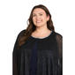 Plus Size R&M Richards 2pc. Crinkle Capelet and Pants Set - image 3