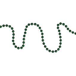 Northlight Seasonal Shiny Metallic Green Beaded Christmas Garland
