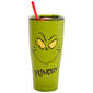 R Squared Grinchy Face Stainless Steel Tumbler - image 1