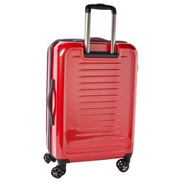 Spyder Rails Hardside 25in. Expandable Upright Luggage - Red