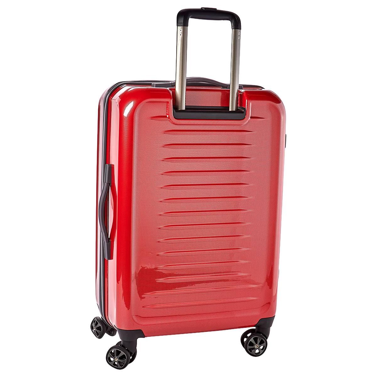 Spyder Rails Hardside 25in. Expandable Upright Luggage - Red