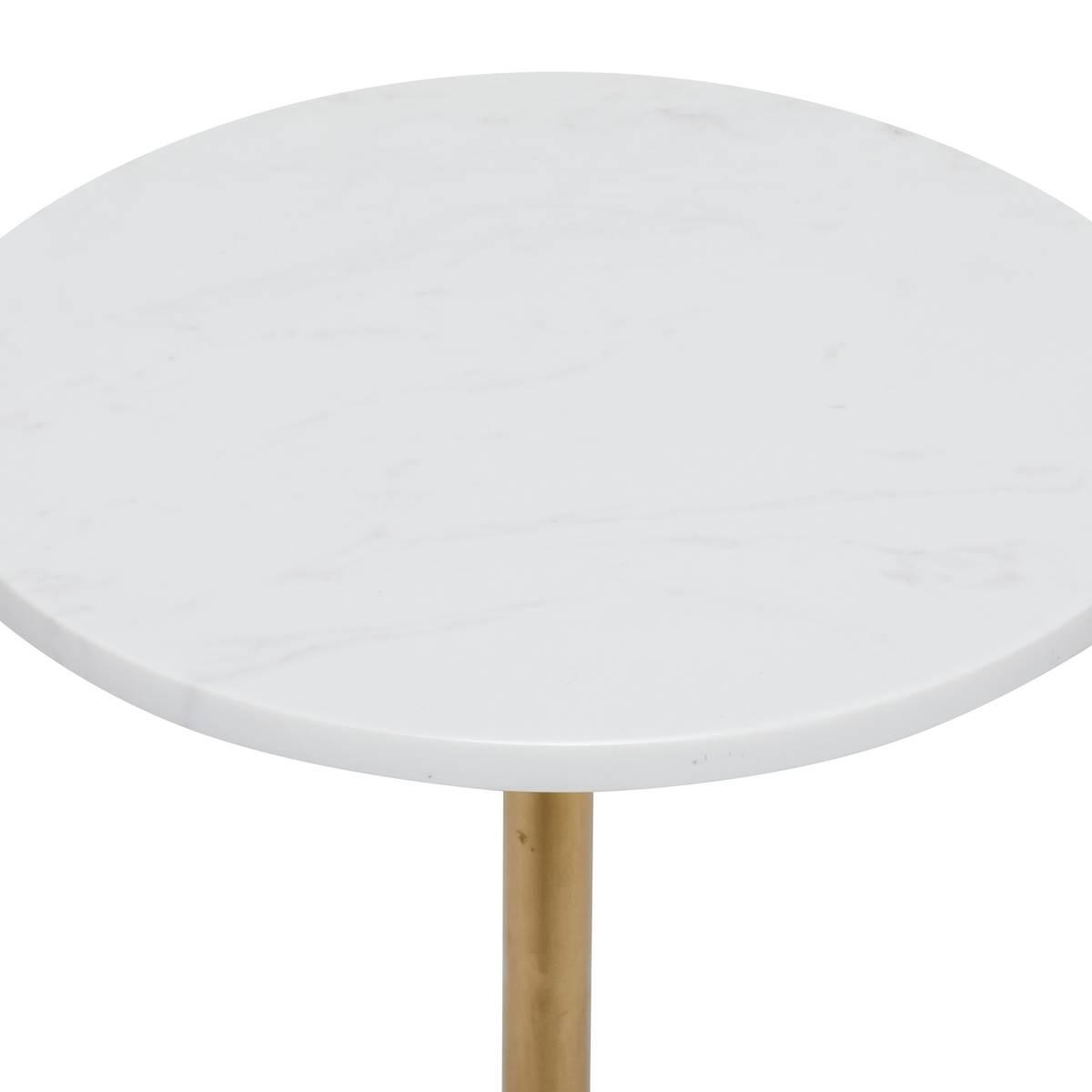 9th & Pike® Gold-Tone Metal Contemporary Accent Table