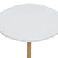 9th & Pike® Gold-Tone Metal Contemporary Accent Table - image 4
