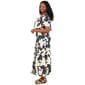 Petite Ellen Weaver Off-The-Shoulder Floral Texture Maxi Dress - image 2