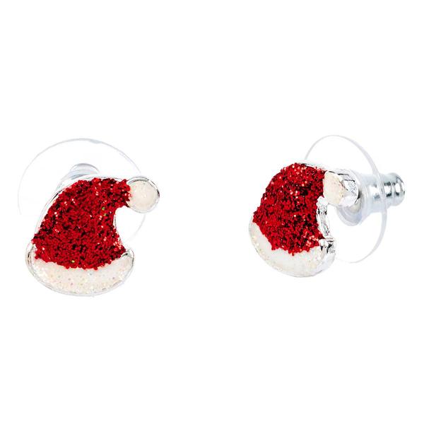 Santa Hat/Christmas Tree/Flower Charm Earring Set