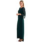Womens Connected Apparel Sheer Wide Sleeve Asymmetric ITY Gown - image 4