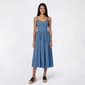 Juniors Love Tree Tencel Corset Midi Dress - image 1