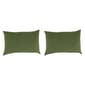 Jordan Veranda Hunter Lumbar Throw Pillows - Set Of 2 - image 1
