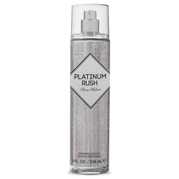 Paris Hilton Platinum Rush Body Spray 8.0 oz. - image 