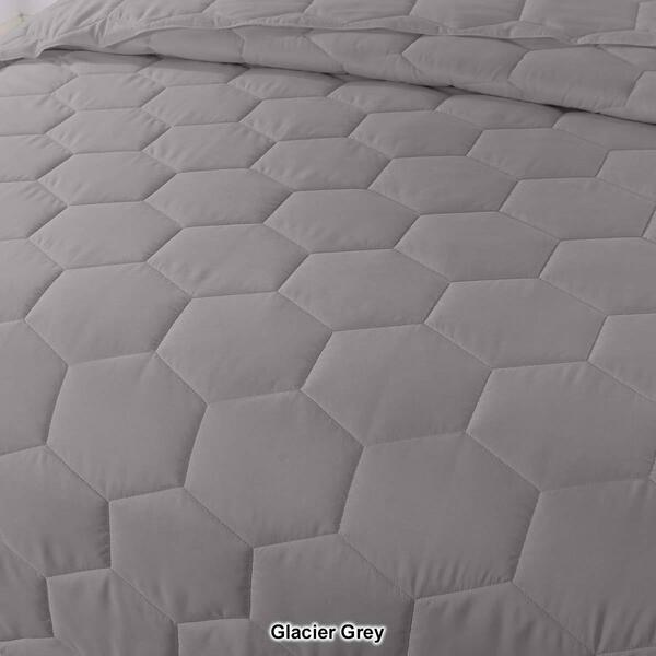 St. James Home Honeycomb Stitch-Down Alternative Blanket