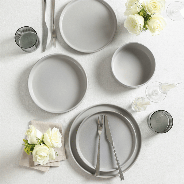 Stone Lain Haven 4pc. Stoneware Salad Plate Set