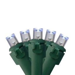 Northlight 50ct. Pure White LED Wide Angle Christmas Lights