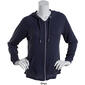 Womens Calvin Klein Performance Tic Tac Toe Zip Front Hoodie - image 3
