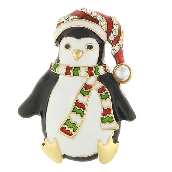Christmas Penguin Pin - image 