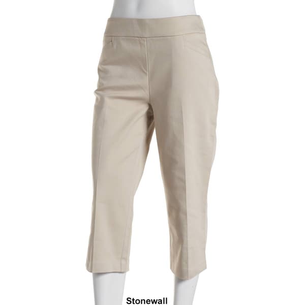 Womens Napa Valley Super Stretch Pull On Capri Pants