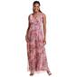 Womens R&M Richards Floral Sleeveless V-Neck A-Line Gown - image 2