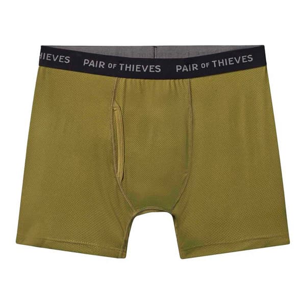 Mens Pair of Thieves 2pk. Super Fit Solid Boxer Briefs