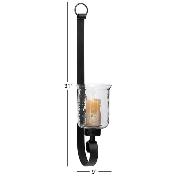 9th & Pike&#174; Black Iron Wall Sconce