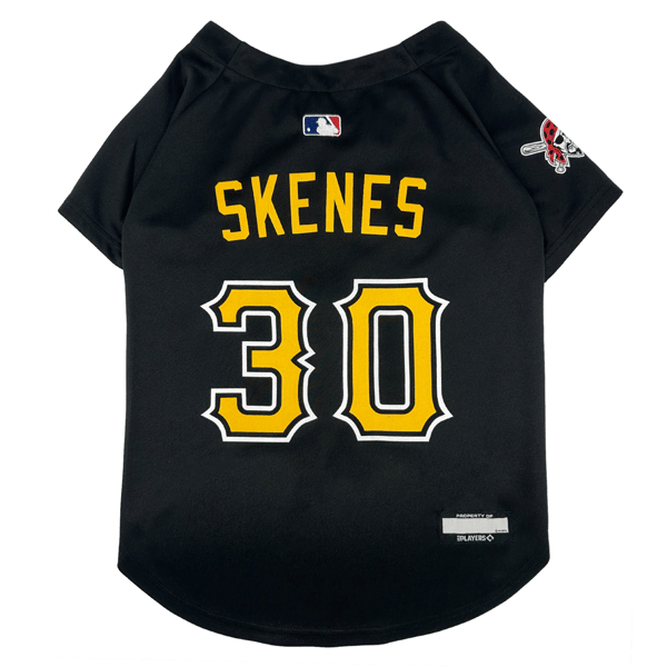 MLBPA Pittsburgh Pirates Paul Skenes Pet Jersey - image 