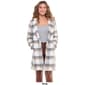 Juniors Love Tree Serena Faux Wool Long Fit Coat - image 3