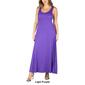 Plus Size 24/7 Comfort Apparel A-Line Tank Maxi Dress - image 7