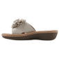 Womens Cliffs by White Mountain Casmyn Floral Slide Sandals - image 2