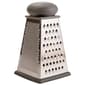 Bombay Stainless Steel 4 Sided Grater with Soft Grip Handle - image 1