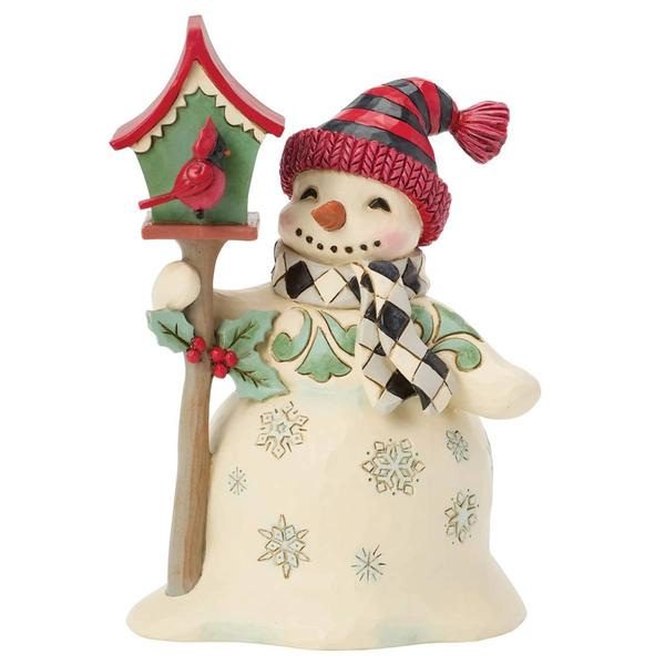 Jim Shore Highland Glen Snowman Figurine - image 