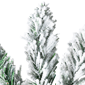 Northlight 3ft. Frosted Pine Christmas Tree in Burlap Base - image 4