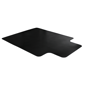 Floortex® Advantagemat® Black Vinyl Lipped Hard Floor Chair Mat - image 1