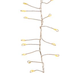 Kurt Adler Fairy Cluster Garland w/ Cool White LED Twinkle Lights