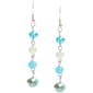 Ashley Cooper(tm) Blue & Turquoise Linear Drop Earrings - image 1