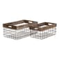 9th &amp; Pike(R) Farmhouse Style Storage Baskets - Set of 2 - image 1