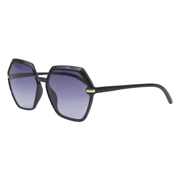 Womens Tropi-Cal Jasmine Geometric Faceted Sunglasses - image 
