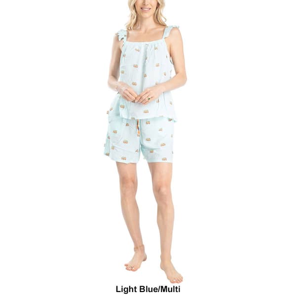 Womens Ocean Pacific Cami Short Set