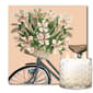 Courtside Market(R) 2pc. Coral Flowers Art Board and Soy Candle Set - image 1