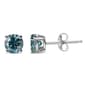 Haus of Brilliance 1/2ctw. Lab Grown Blue Diamond Stud Earrings - image 1