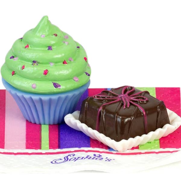 Sophia&#39;s® Cupcakes &amp; Petit Four Set for 18 Inch Dolls