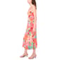 Petite MSK Abstract Floral Smock Back Empire Waist Midi Dress - image 3