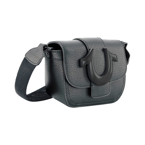 True Religion Mini Flap Dark Hardware Crossbody