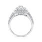Nova Star&#174; Lab Grown Diamond Double Cushion Halo Bridal Set - image 4