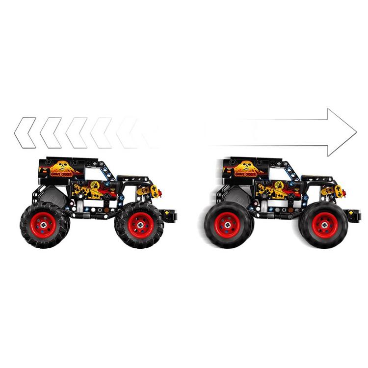 LEGO® Technic™ Monster Jam Grave Digger Fire & Ice Building Kit