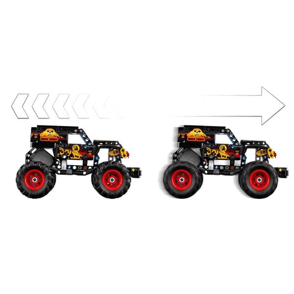 LEGO® Technic™ Monster Jam Grave Digger Fire & Ice Building Kit