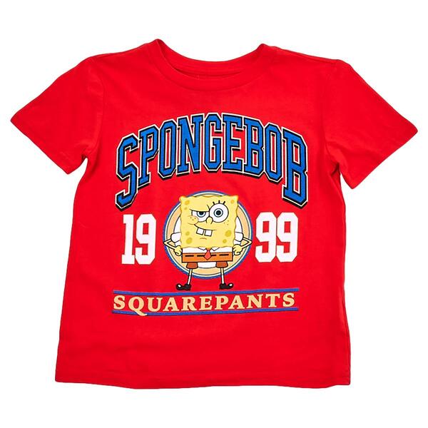 Boys &#40;4-7&#41; Freeze SpongeBob SquarePants Short Sleeve Tee - image 