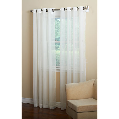 Curtain Fresh Voile Grommet Curtain Panel